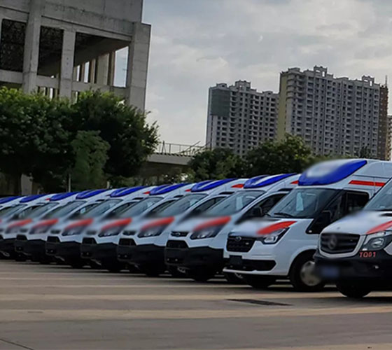 克山县服务车队展示